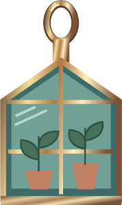 Pocket Greenhouse charm