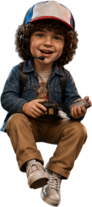 Dustin Henderson charm