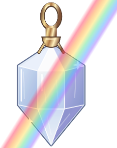 Crystal Prism charm