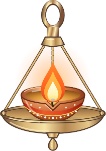Diya charm