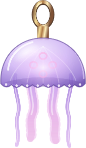 Jellyfish charm
