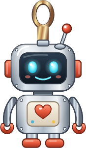 Little Robot charm