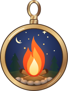 Pocket Campfire charm