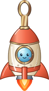 Rocket charm