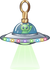 UFO charm
