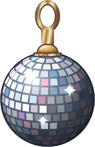 Disco Ball charm