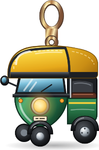 Auto Rickshaw charm