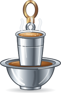 Filter Coffee charm