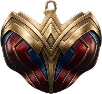 Wonder Woman Emblem charm